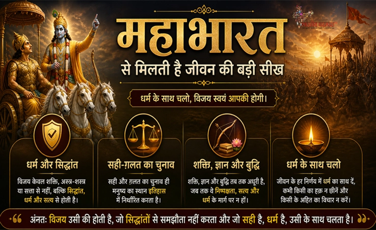 महाभारत की बड़ी सीख: शक्ति पर सत्य और धर्म की विजय का संदेश
